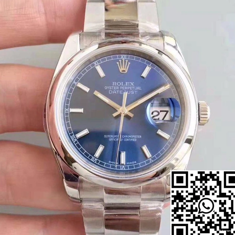 AR Factory Rolex Blue 116200 Datejust 36MM Dial 0321